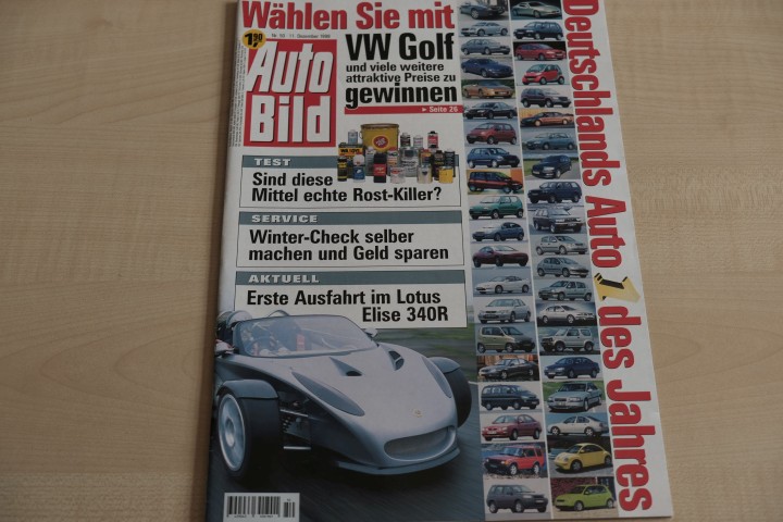 Deckblatt Auto Bild (50/1998)